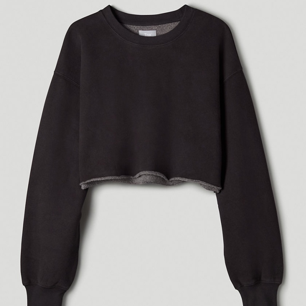 Cozy Boyfriend Cropped Sweater